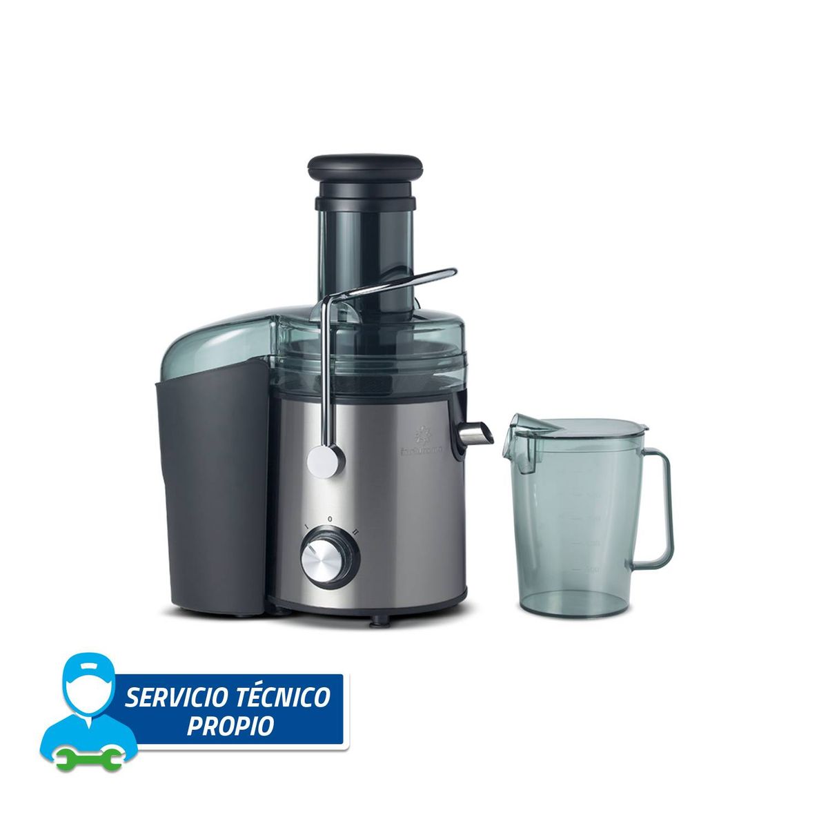 INDURAMA - Extractor de Jugo Indurama  de Acero inoxidable 800w