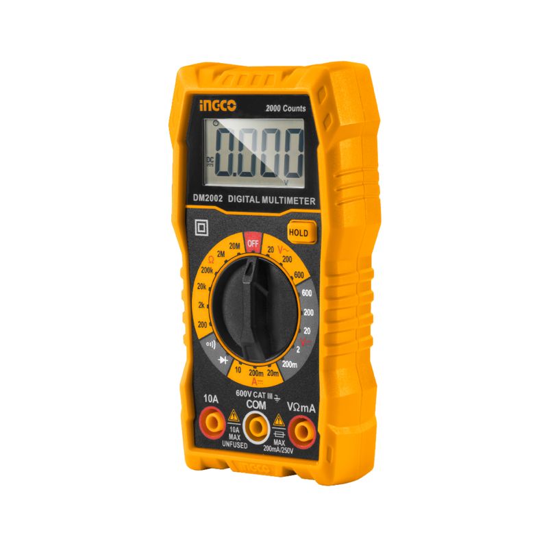INGCO TOOLS - Multimetro Multitester Digital 600v Ingco