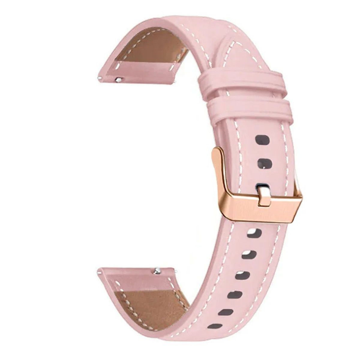 GENERICO - Correa de Cuero Color para HUAWEI GT3 de 42mm - Rosa
