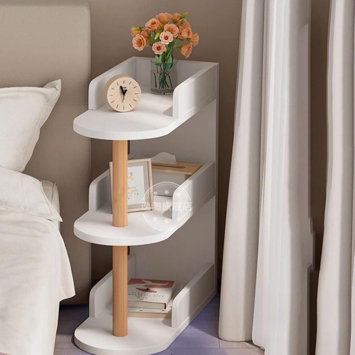 NACION MUEBLES - Mesa Lateral Multiusos Cielo