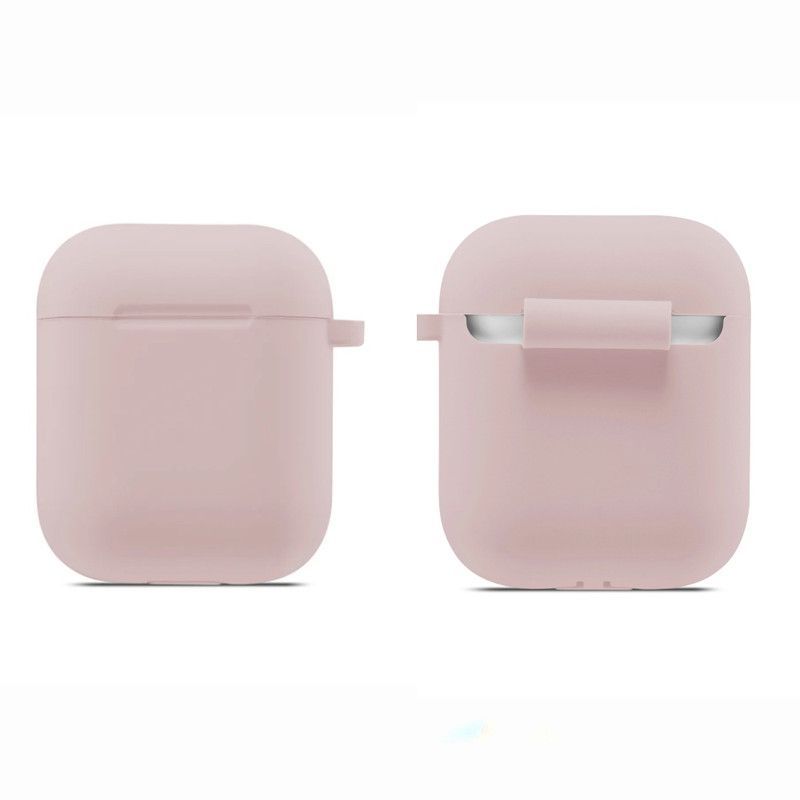 GENERICO - Funda de Silicona Para Airpods 1era y 2da Gen - Nude