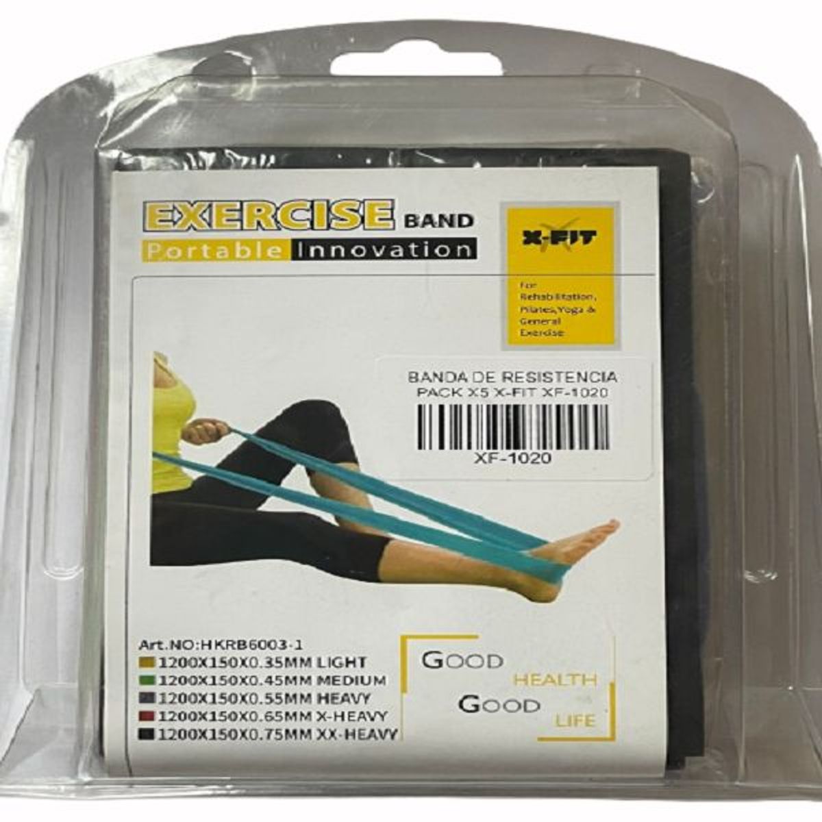 GENERICO - Bandas largas abiertas pack  5 unidades