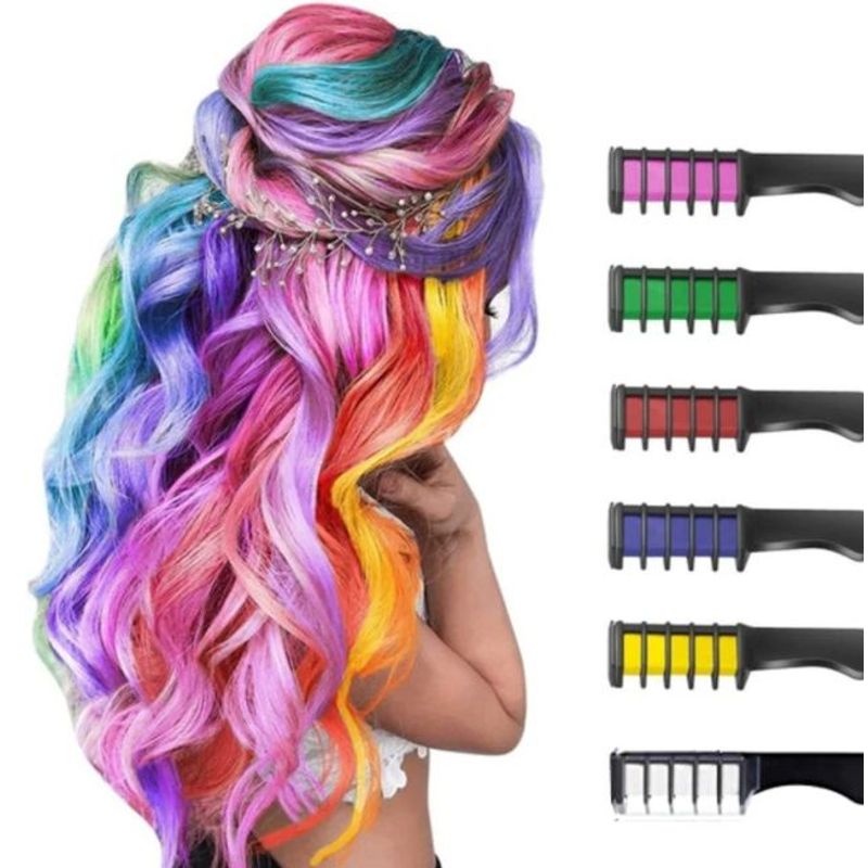 GENERICO - Tizas para Pintado Temporal del Cabello