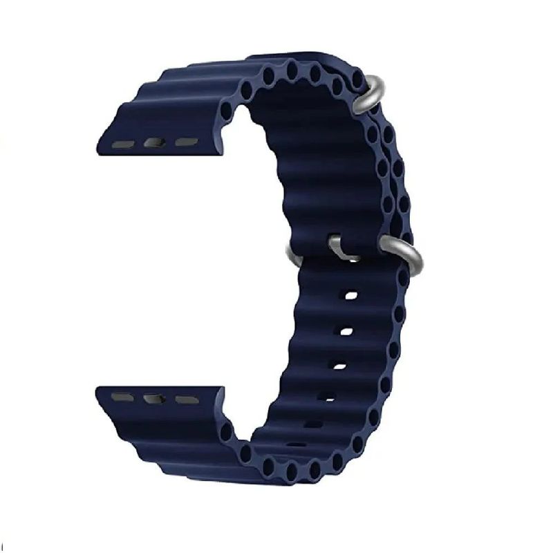 GENERICO - Correa Ultra Ocean para Apple Watch y Smart Watch Azul 44-45-46-49mm