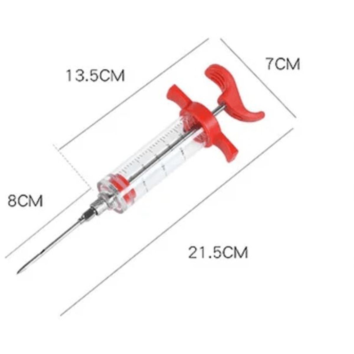 GENERICO - INYECTOR  Jeringa para inyectar marinar pavo pollo carne