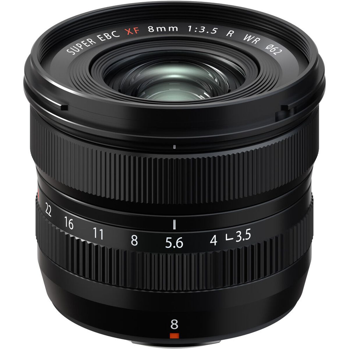 FUJIFILM - Fujifilm XF 8mm f/3.5 R WR Lente - Negro