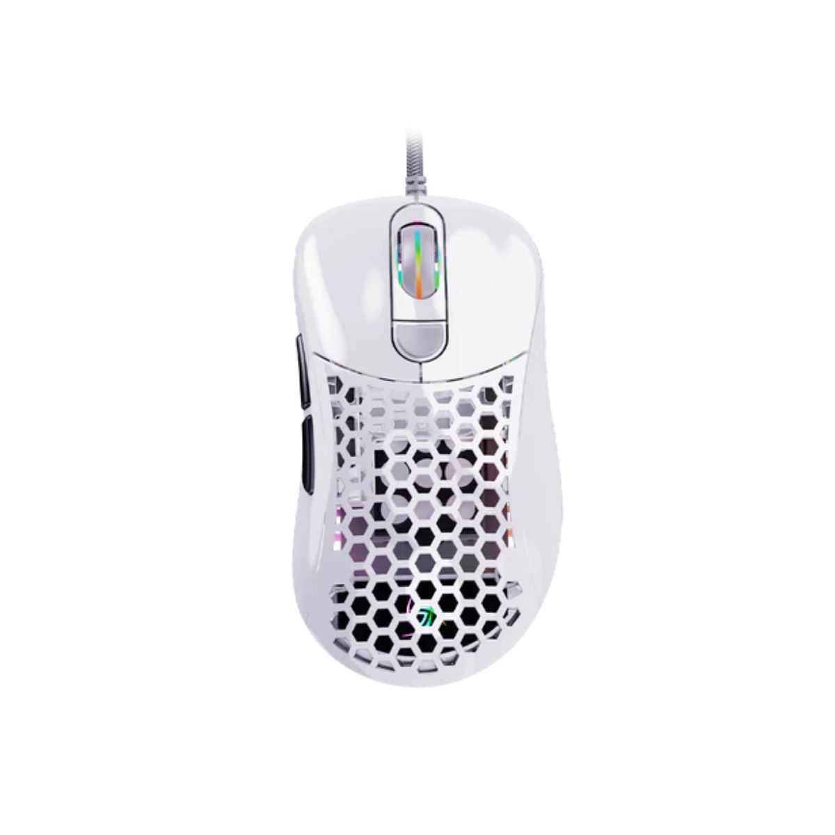VSG - Mouse Gamer VSG Aquila Air Ergonómico Blanco Brillante