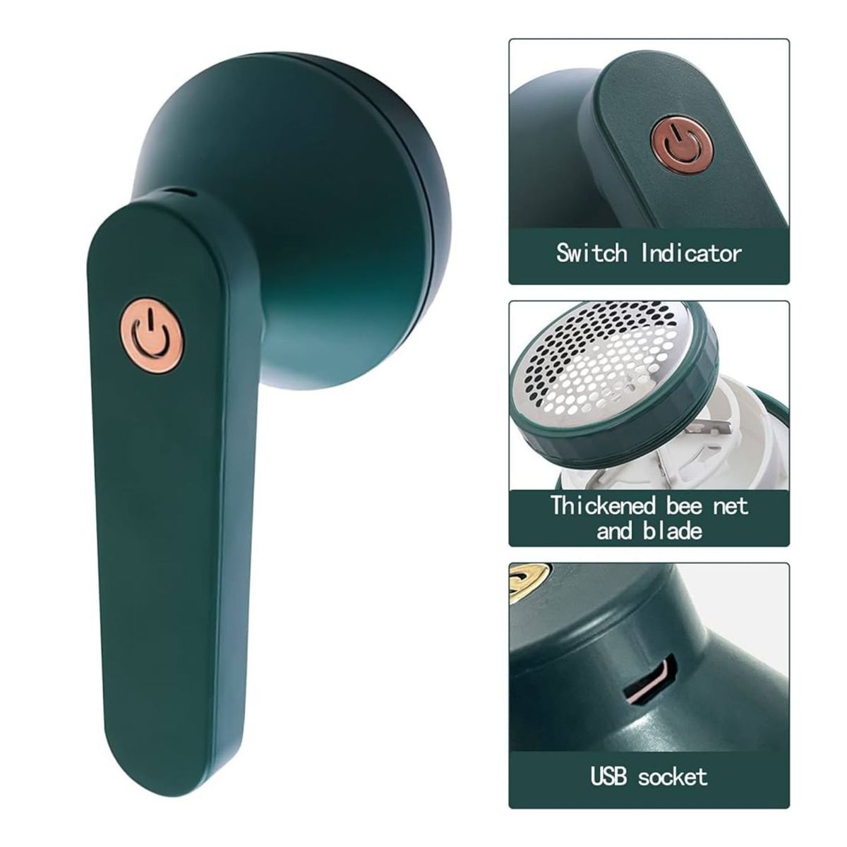 ROSH - Removedor de Pelusa Recargable y Portátil