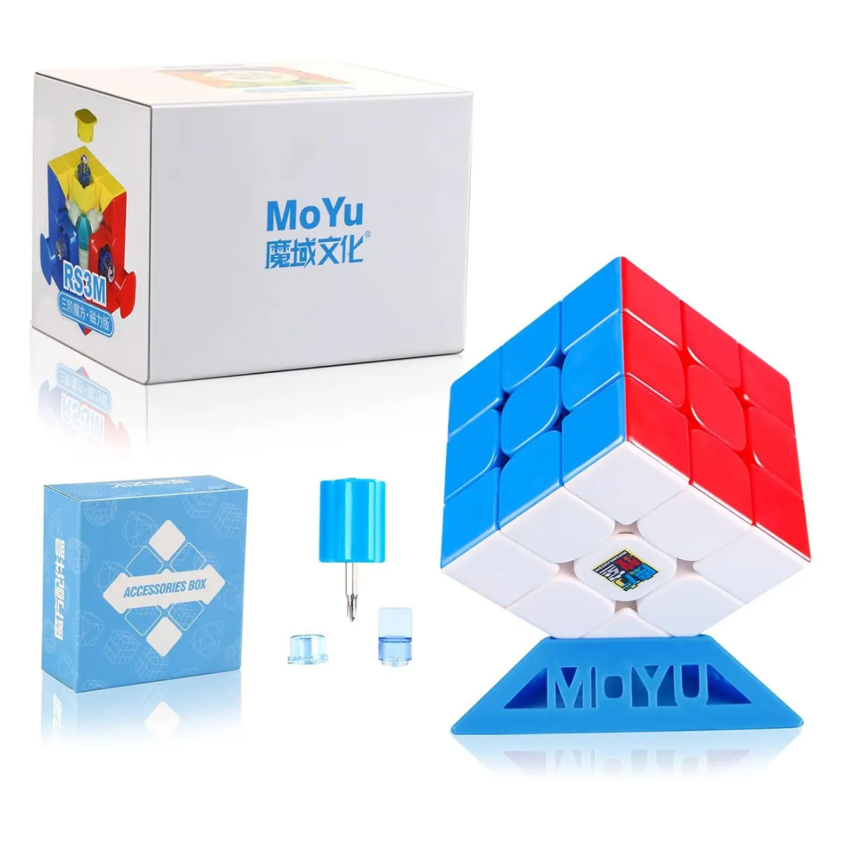 MOYU - Geekcuber Cubo 3x3 Magnético RS3M 2020 Moyu