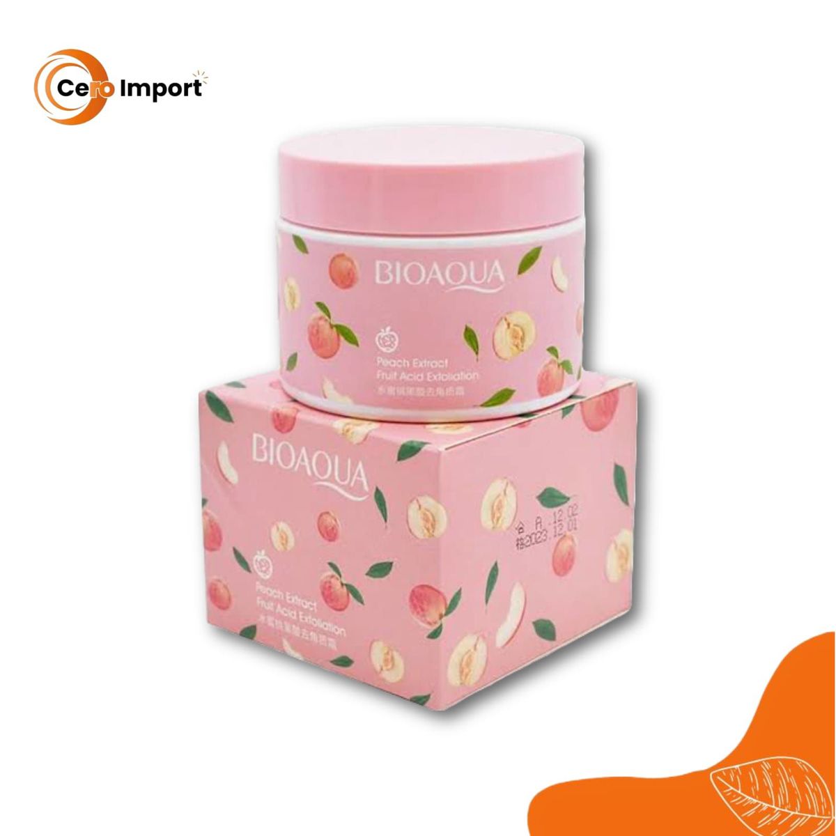 BIOAQUA - Crema Exfoliante Peach Extract - Bioaqua