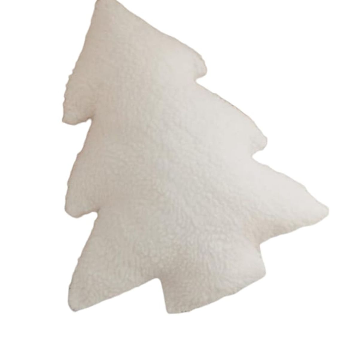 GENERICO - Cojín Navideño Deco Arbol De Navidad Crema 35 X 40cm