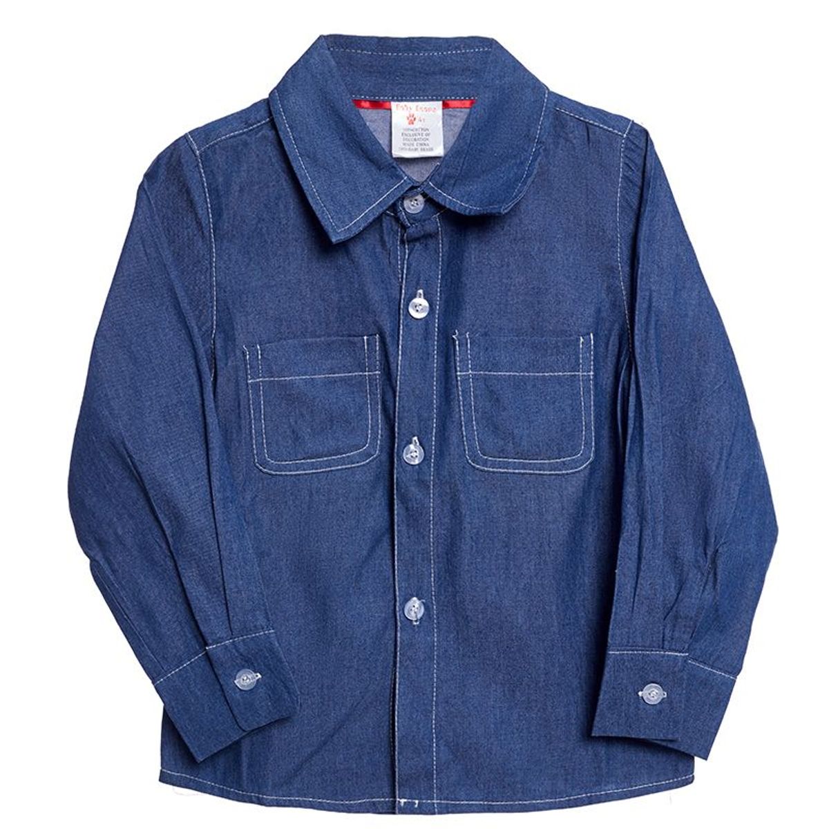 GENERICO - Camisa para Niño Vaquera Manga Larga