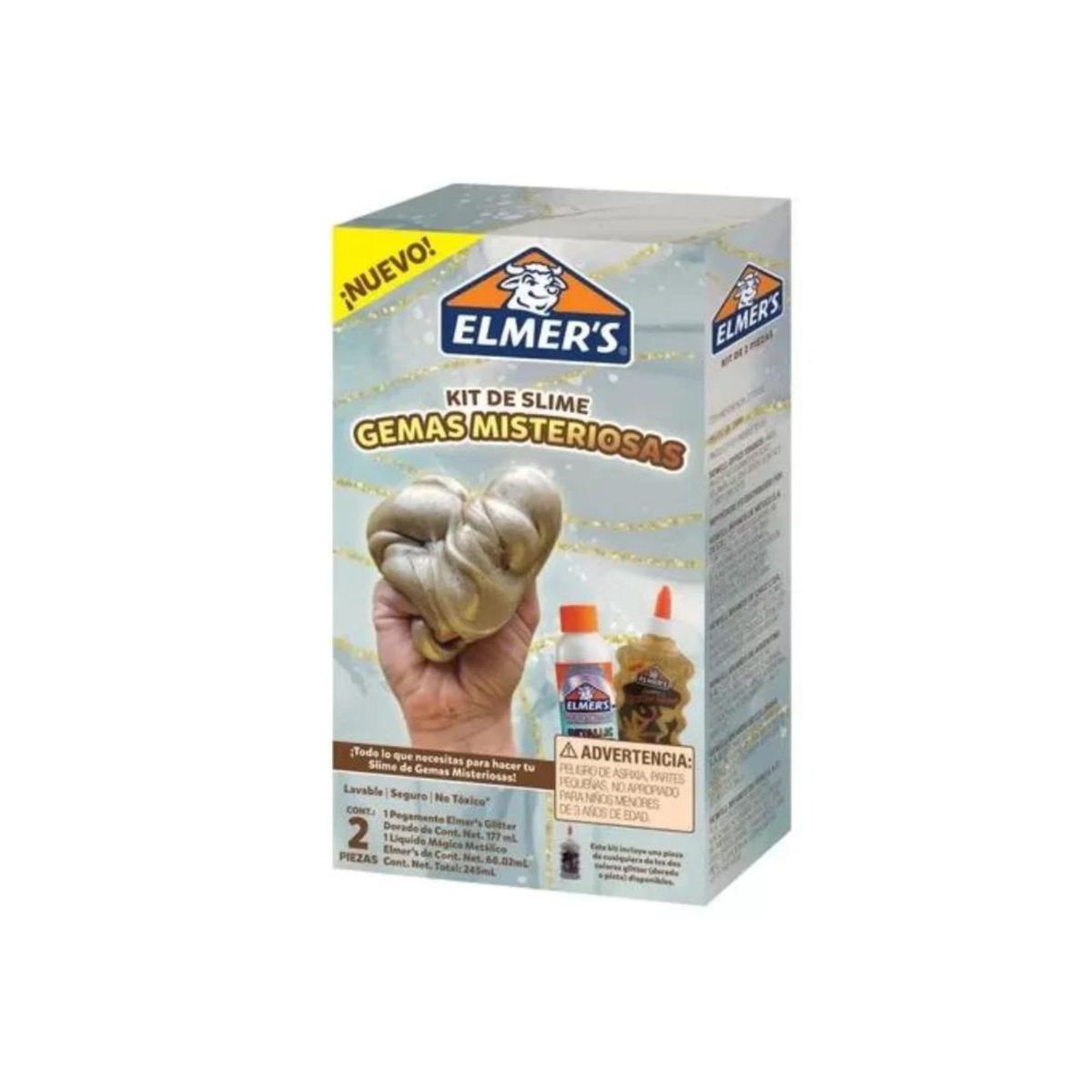 ELMERS - Elmers Kit Para Hacer Slime Gemas Misteriosas 2 Piezas