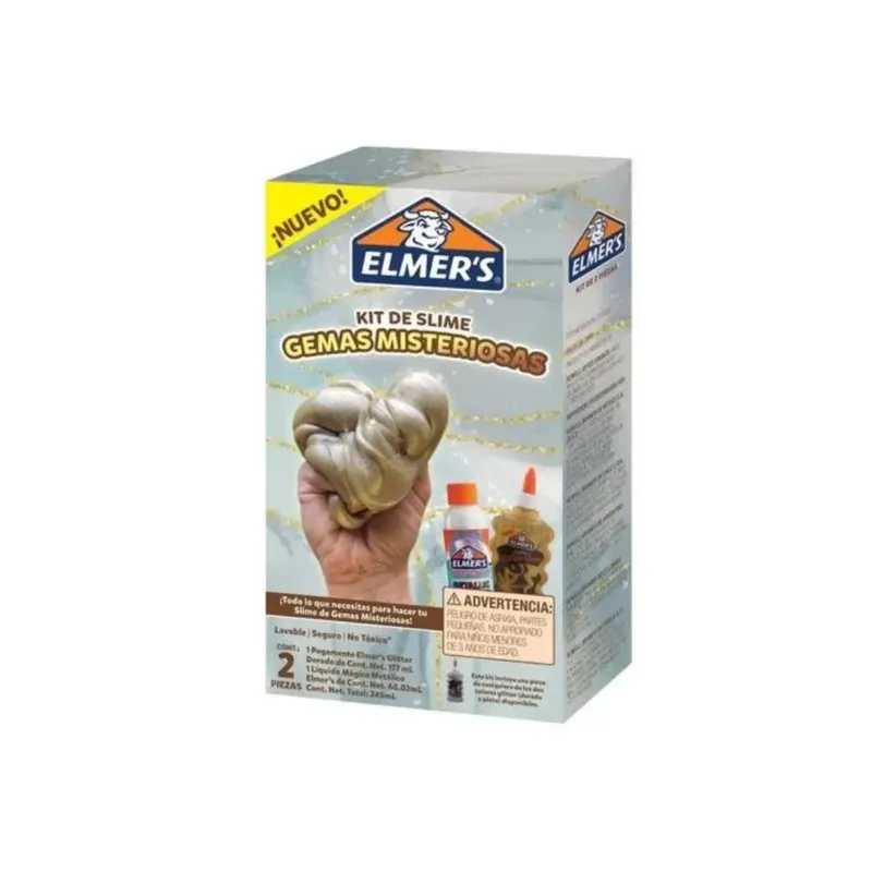ELMERS - Elmers Kit Para Hacer Slime Gemas Misteriosas 2 Piezas