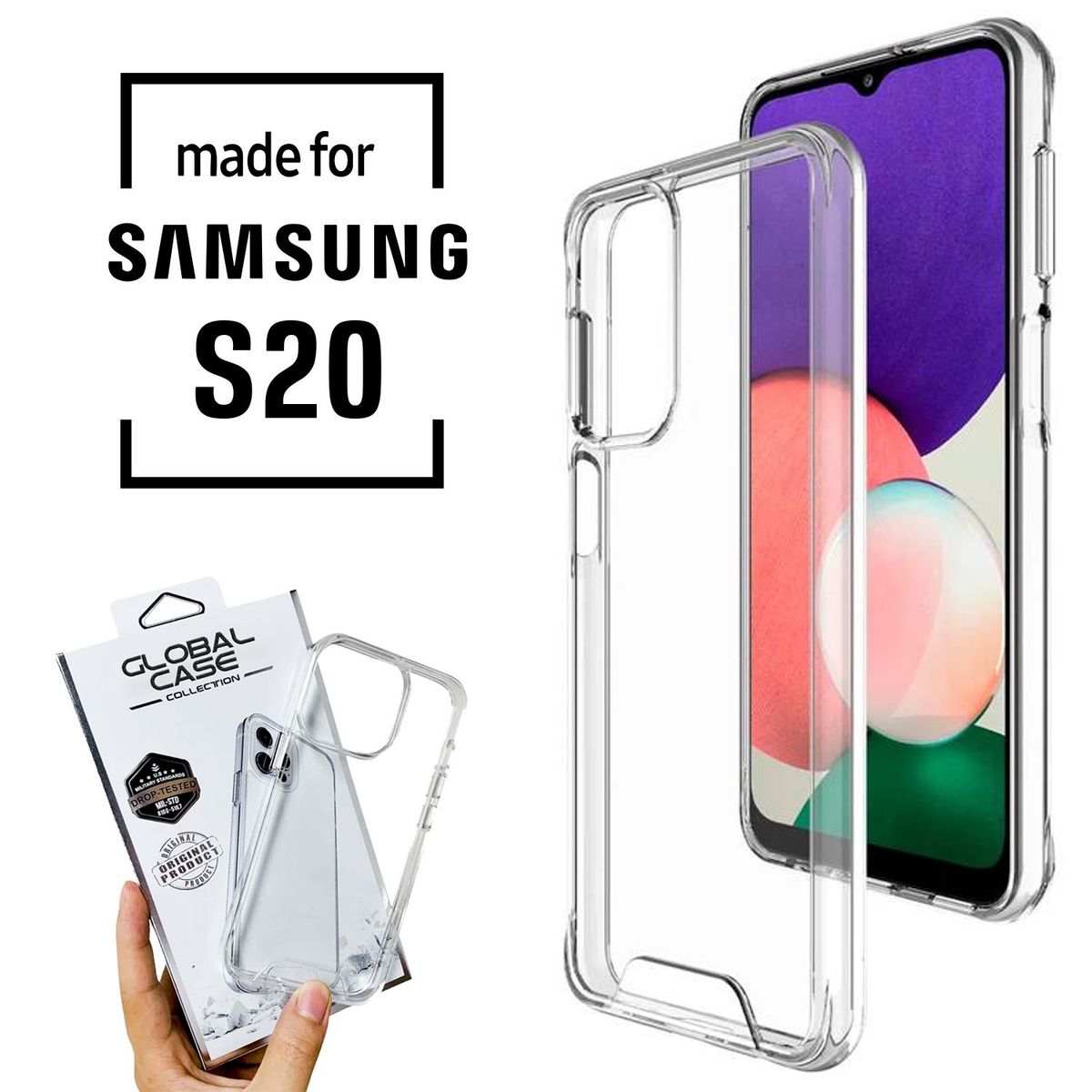 SPACE - Case Space Para Samsung S20 Transparente