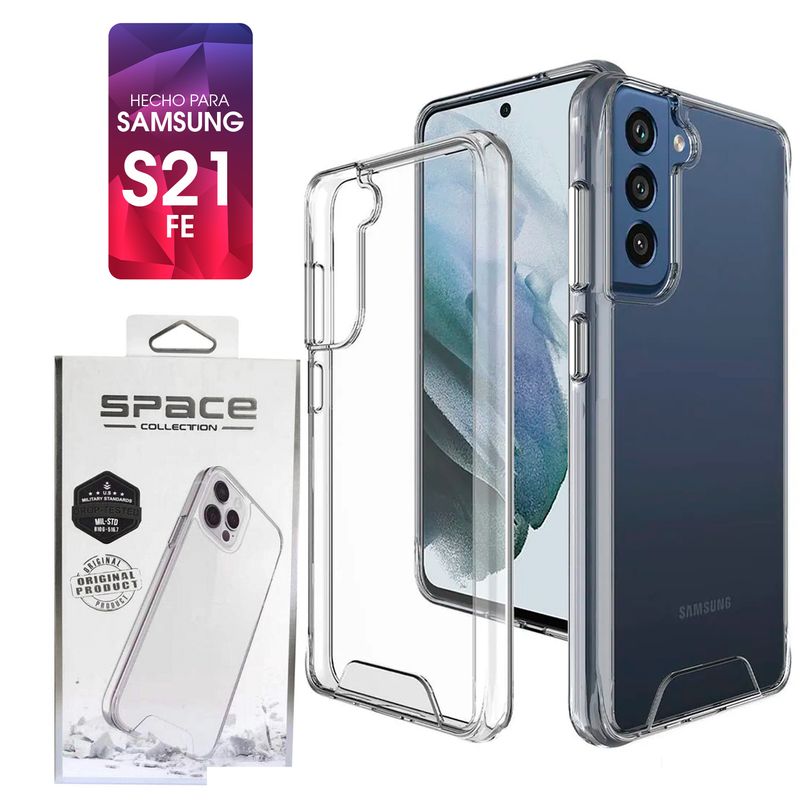 SPACE - Case Space Para Samsung S21 Fe Transparente