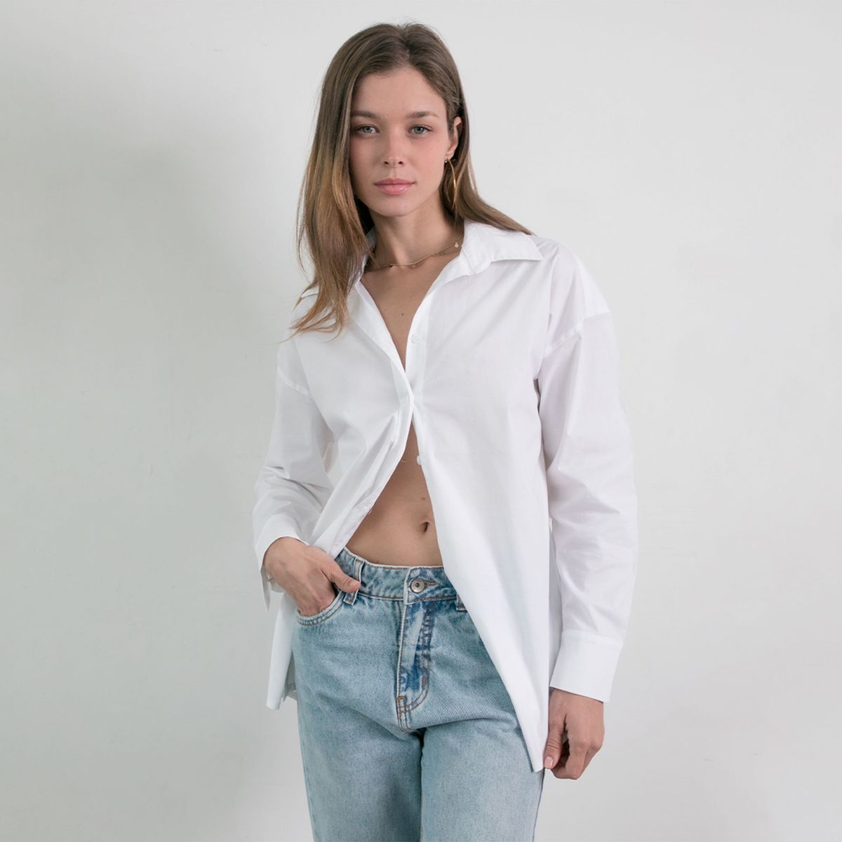 DESIRE - Monet Sleeved Shirt Desire Para Mujer