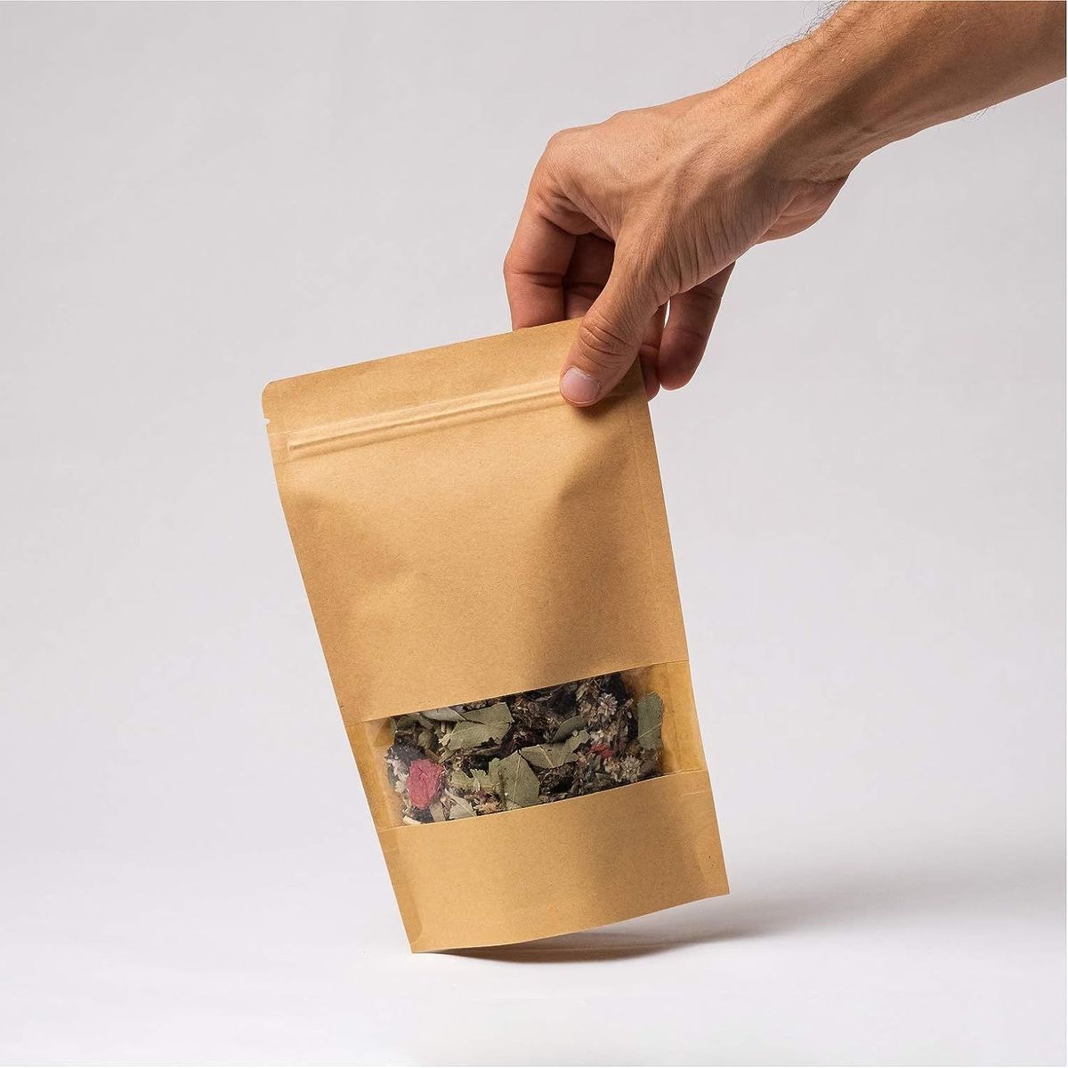 LA SEMILLITA PERUANA - 1000 Sobre Bilaminado Kraft orgánico con ventana