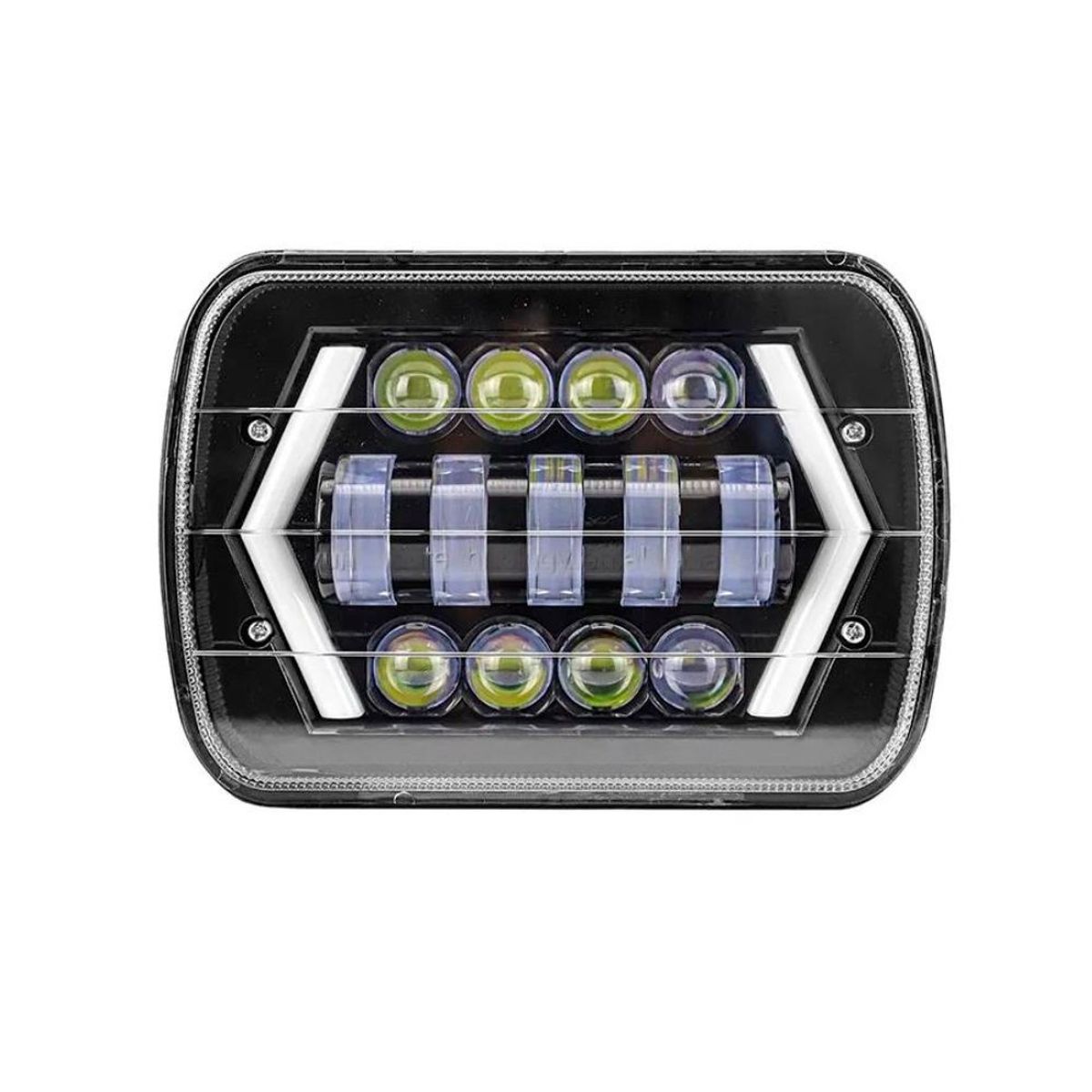 GENERICO - Faro Led 7 pulgadas Modelo Flecha 3600LM Tipo Jeep Kontrol