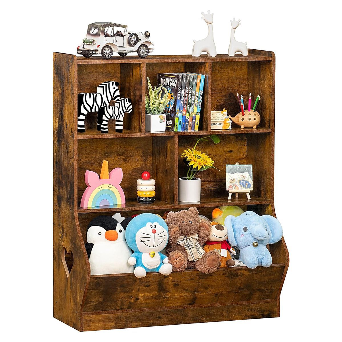 GENERICO - Librero Juguetero Mueble Infantil Edurne 3 Niveles - Gaudi