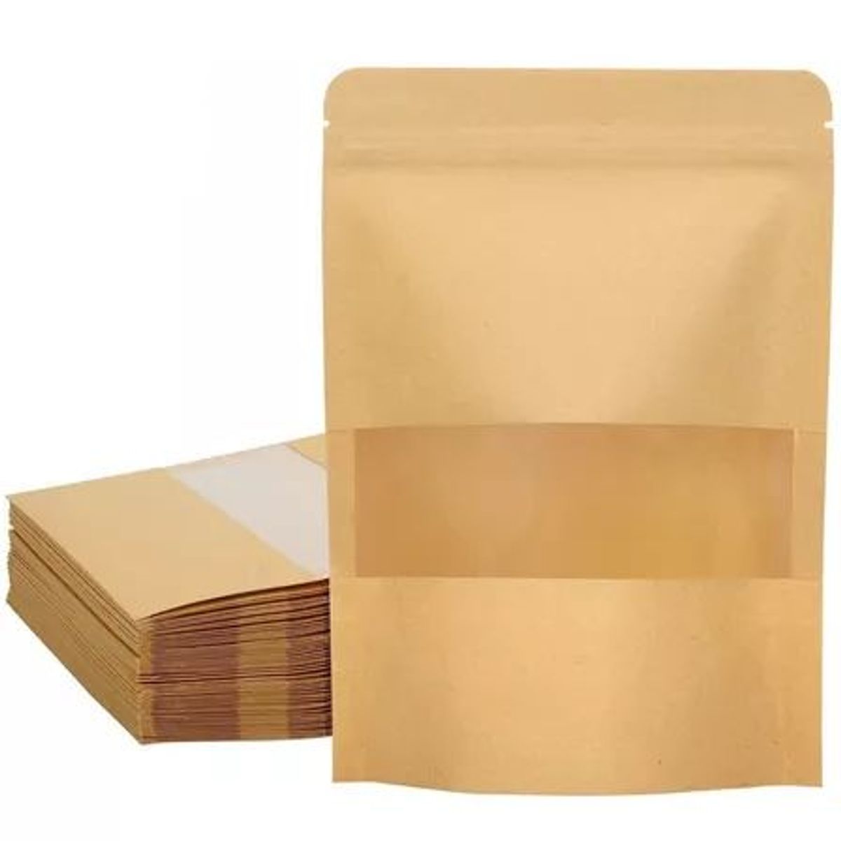 LA SEMILLITA PERUANA - 50 Sobre Bilaminado Kraft orgánico con ventana