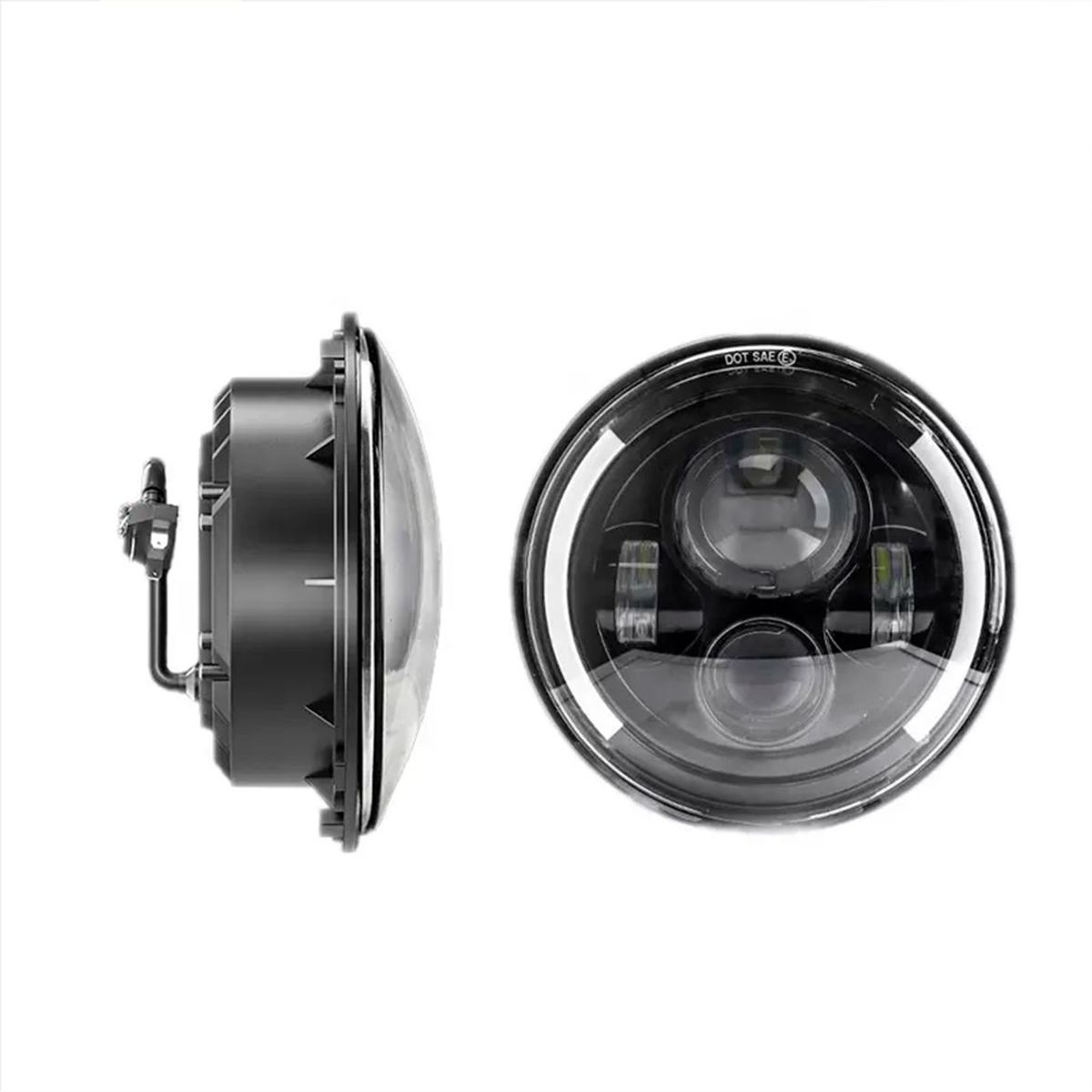 GENERICO - Faro Led 7pulgadas Modelo Media Luna 3600LM Kontrol