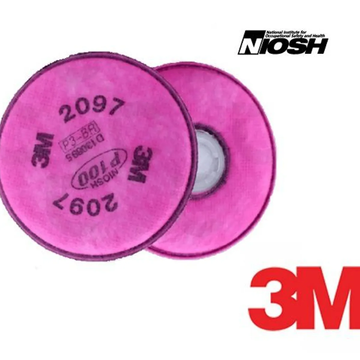 3M - FILTRO 2097 3M PARA PARTICULAS NIOSH (1 Par)