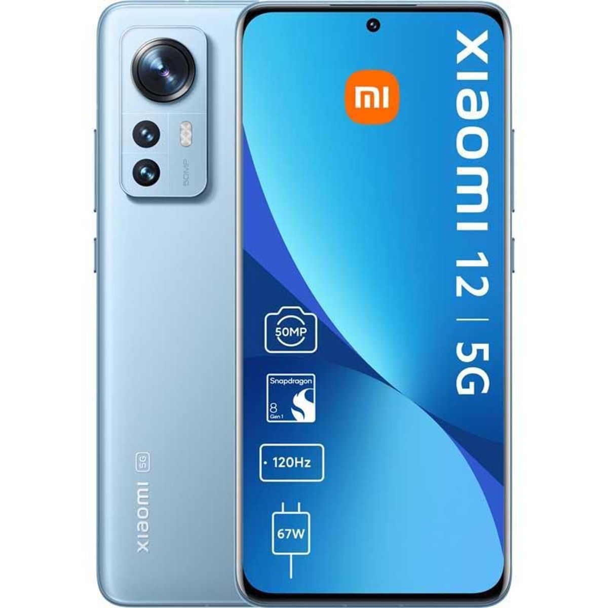 XIAOMI - Xiaomi 12 5G 256 8GB RAM versión global   - AZUL.