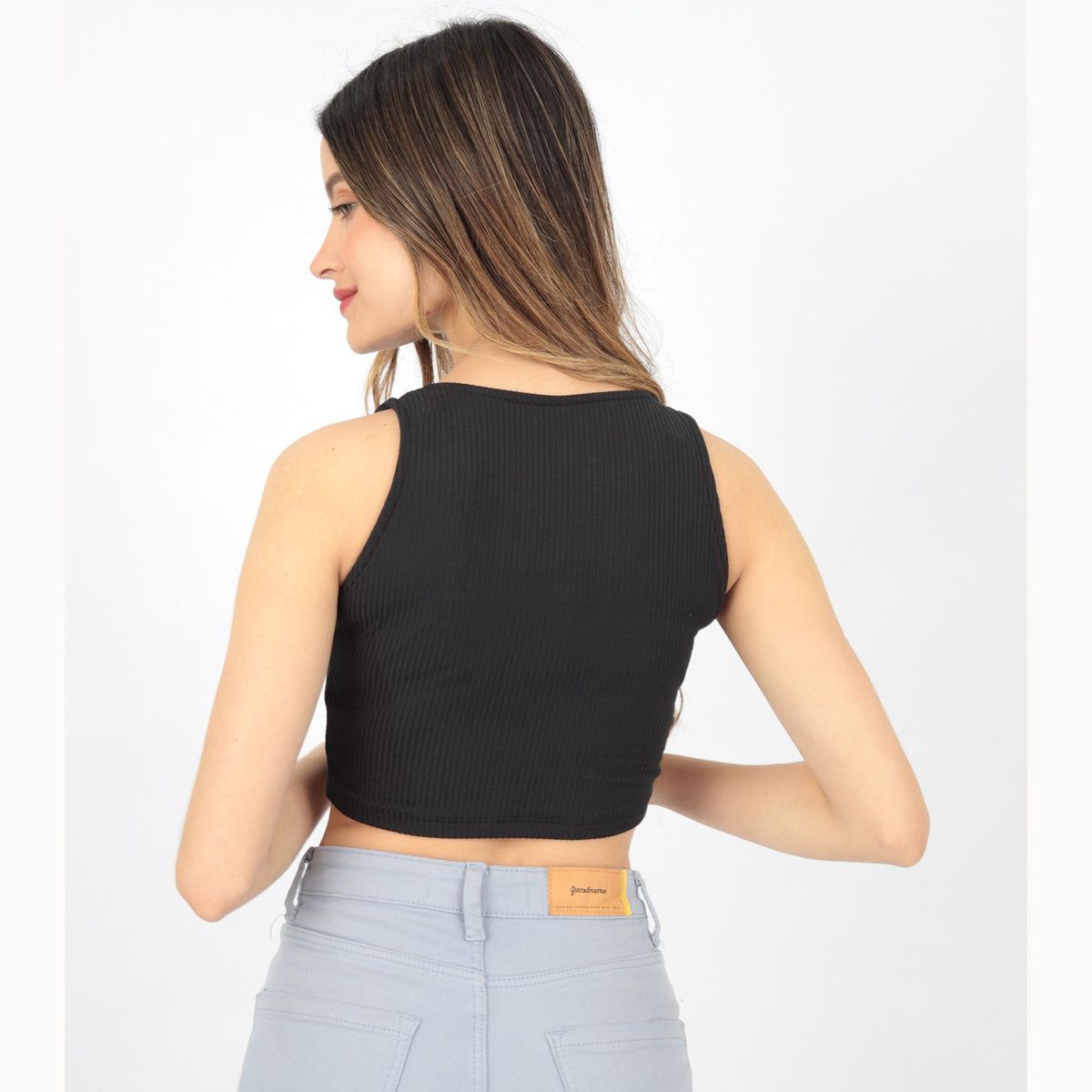 GENERICO - top mujer manga cero top corto La chispa