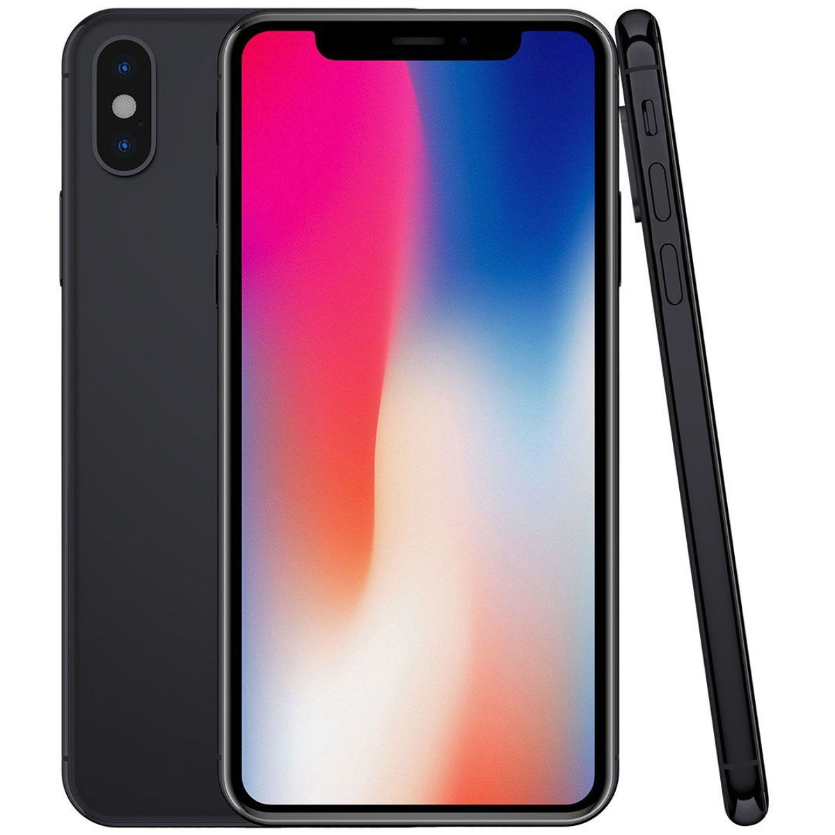 APPLE - Iphone X 256GB Grado A Gris  Reacondicionado