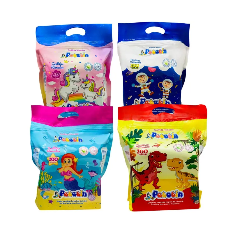 GENERICO - Toallitas Húmedas Pack De 200 Unidades Niño