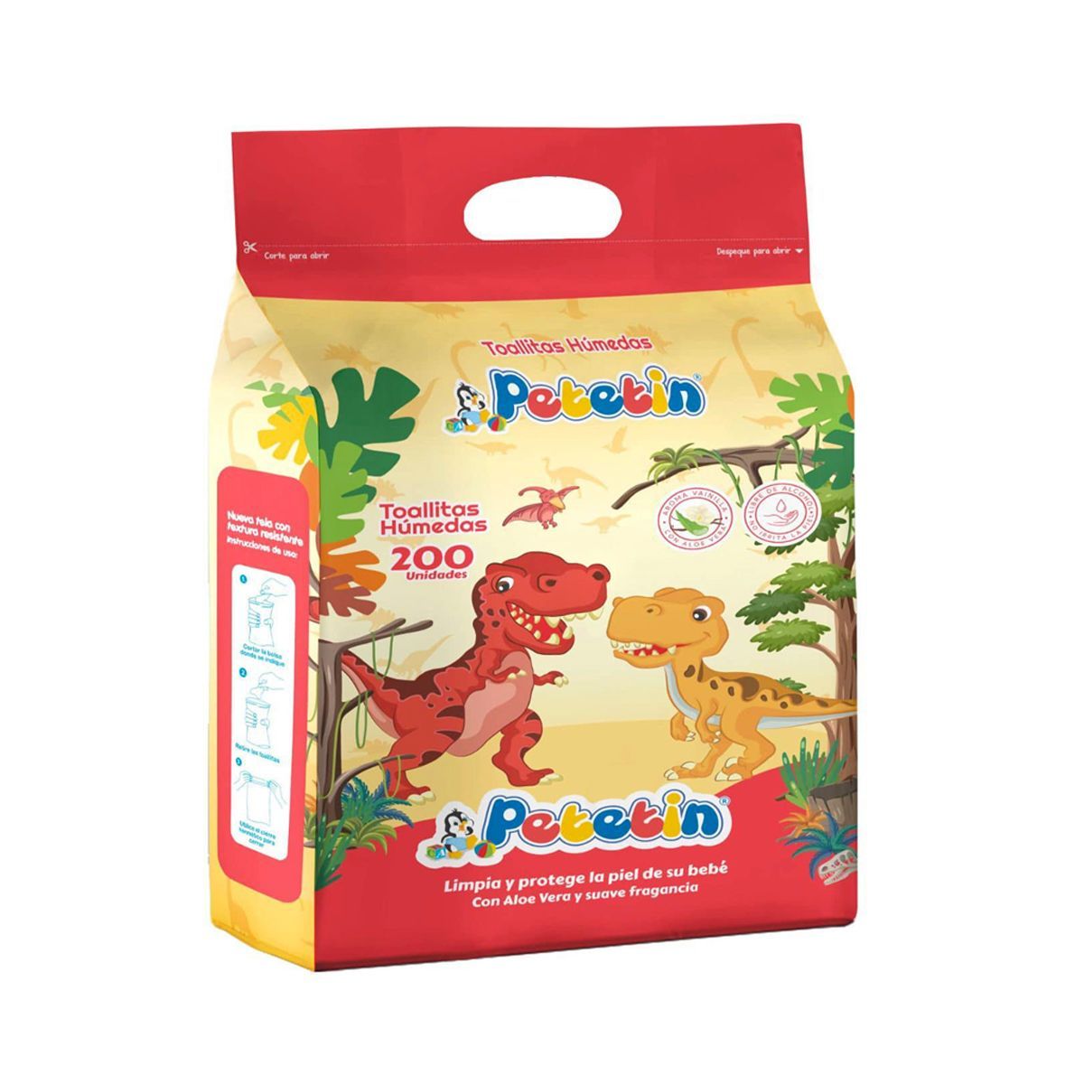 GENERICO - Toallitas Húmedas Pack De 200 Unidades Niño