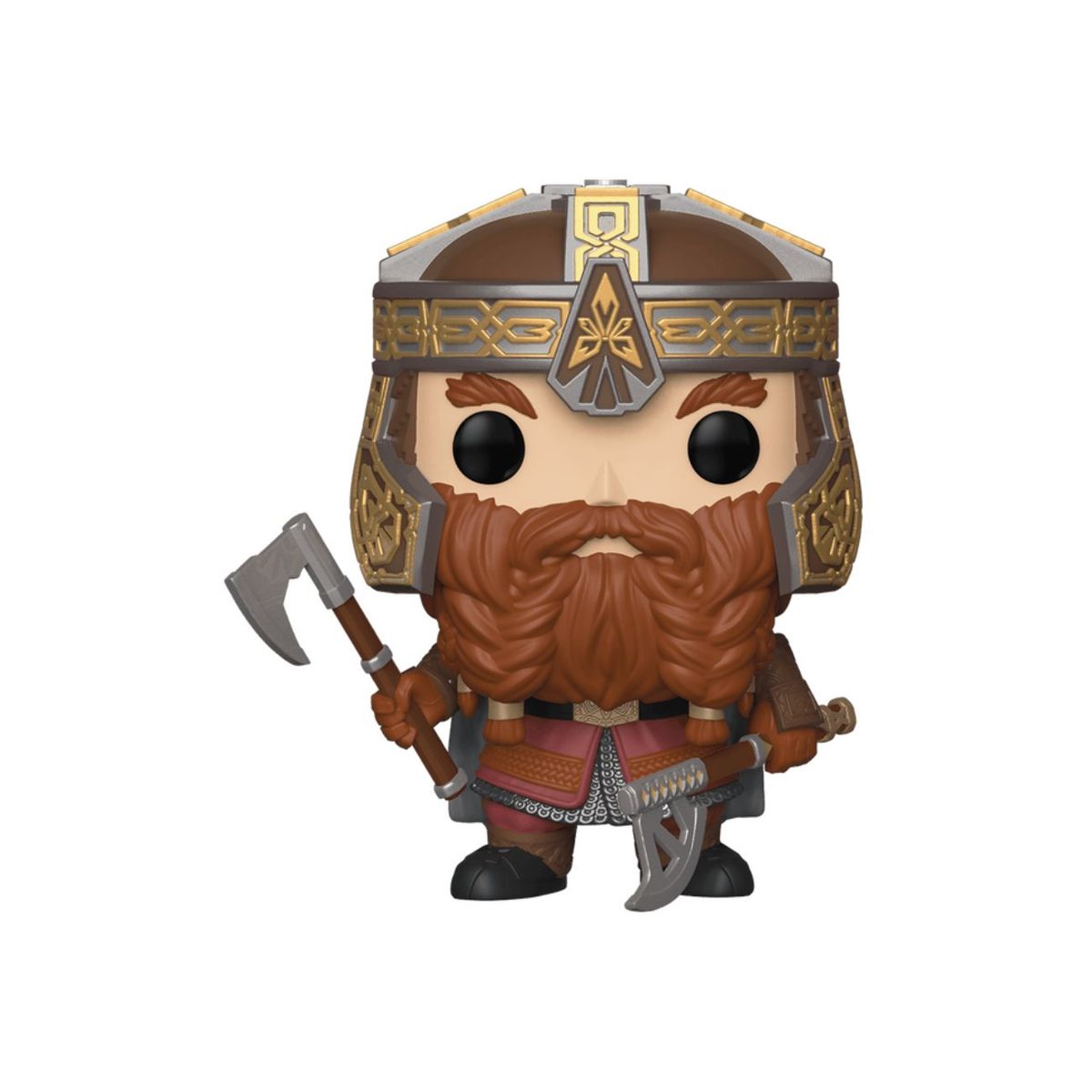FUNKO - Funko Pop El Señor De Los Anillos - Gimli CAJA DAÑADA Hobbit