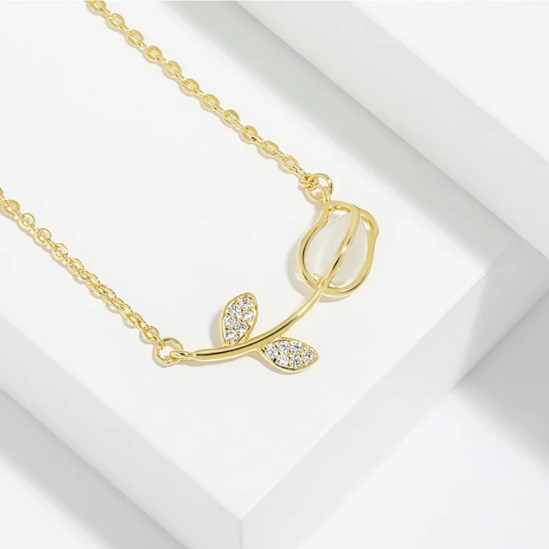 GENERICO - Collar Tulipán Dorado