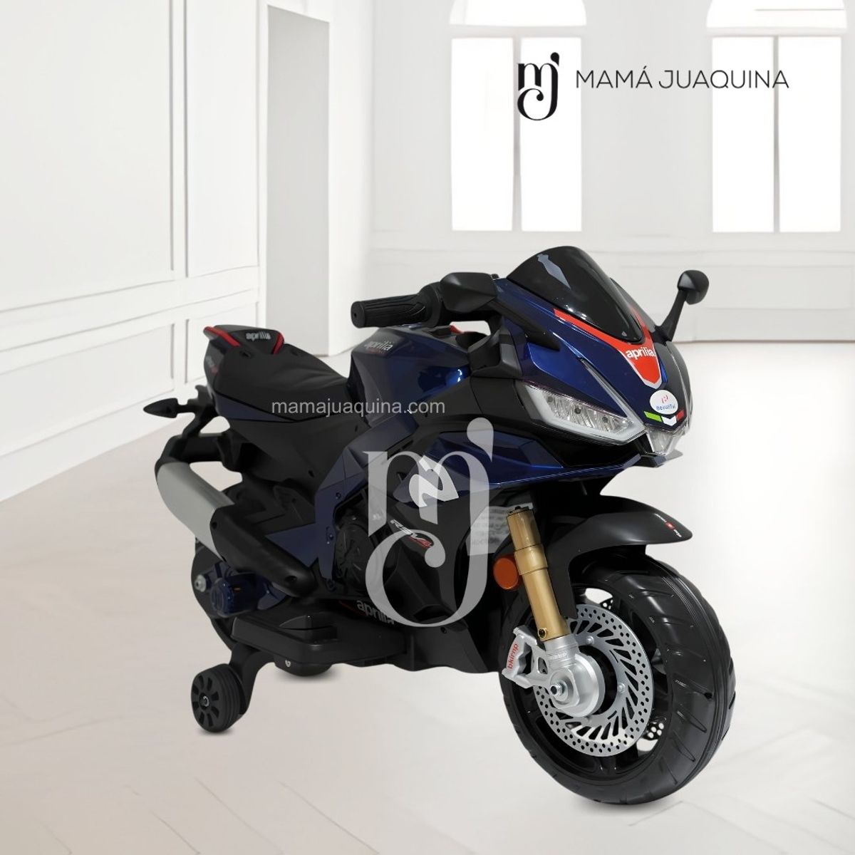 APRIL - Moto a Batería para Niños «YAMAHA» Licenced Blue