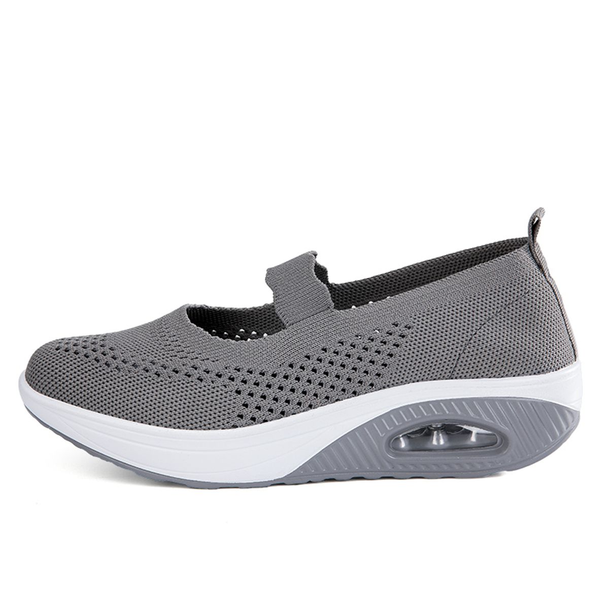 SHANDIAN - Running Mujer Zapatillas Deportivos Plataforma Air