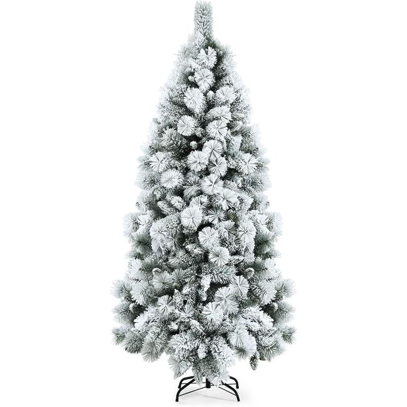 GENERICO - Árbol de Navidad 180 cm verde nevado