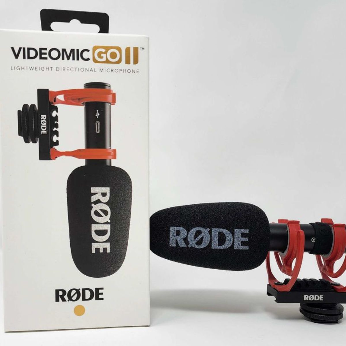 RODE - Rode VideoMic GO II Micrófono de escopeta ultra compacto y ligero