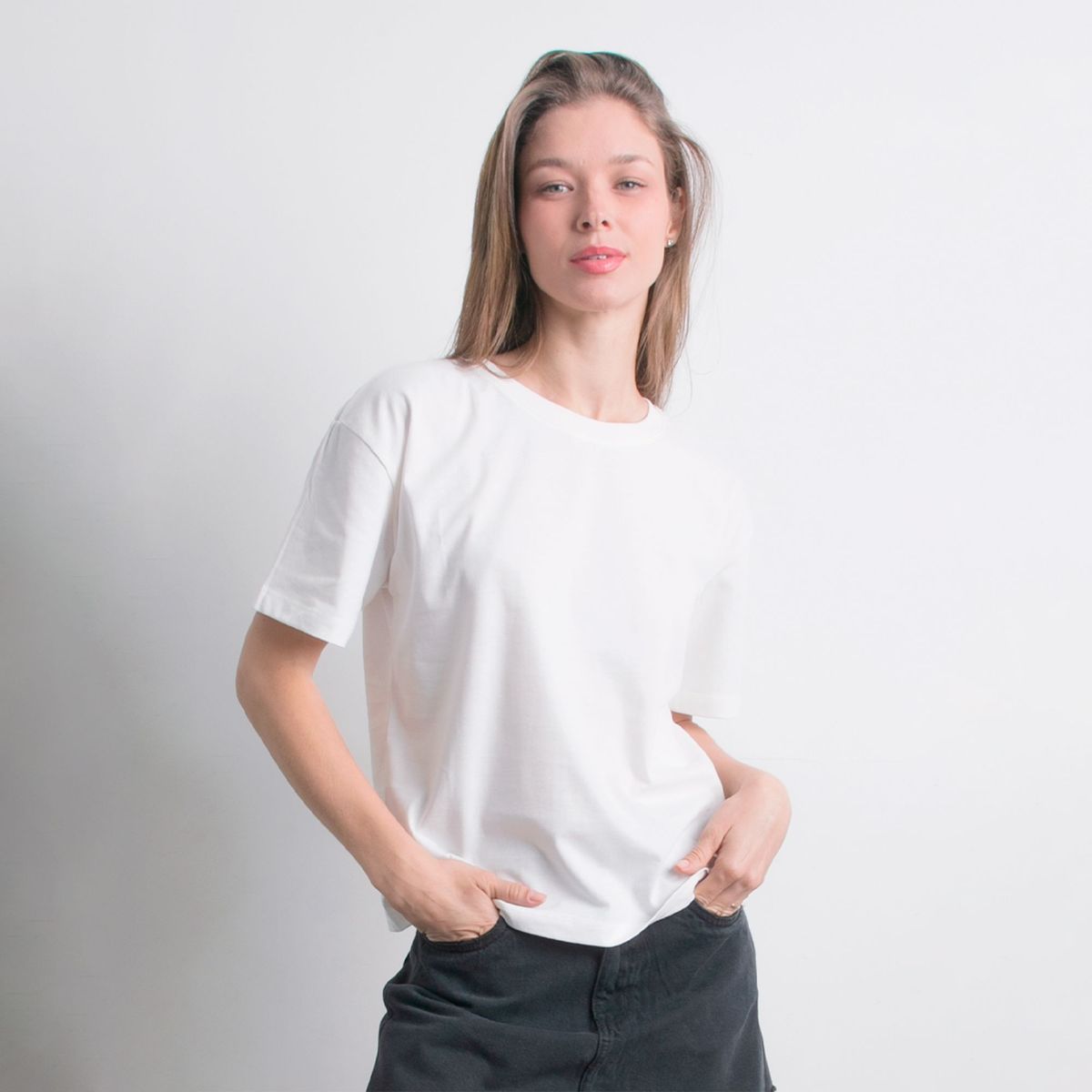 DESIRE - POLO BASICO DE ALGODÃ“N MUJER DESIRE.