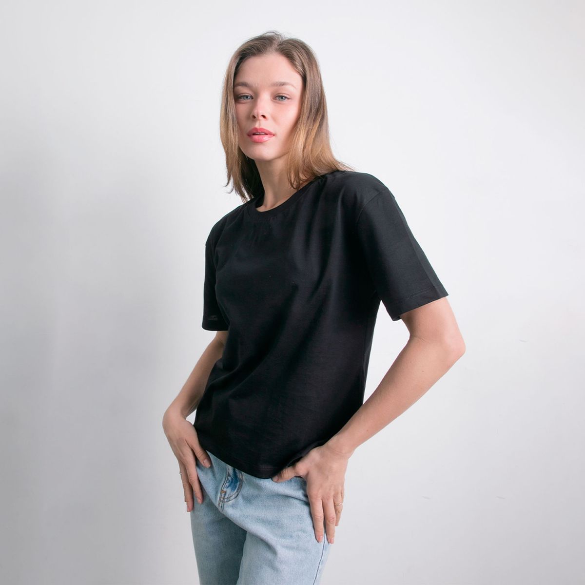 DESIRE - POLO BASICO DE ALGODÃ“N MUJER DESIRE.