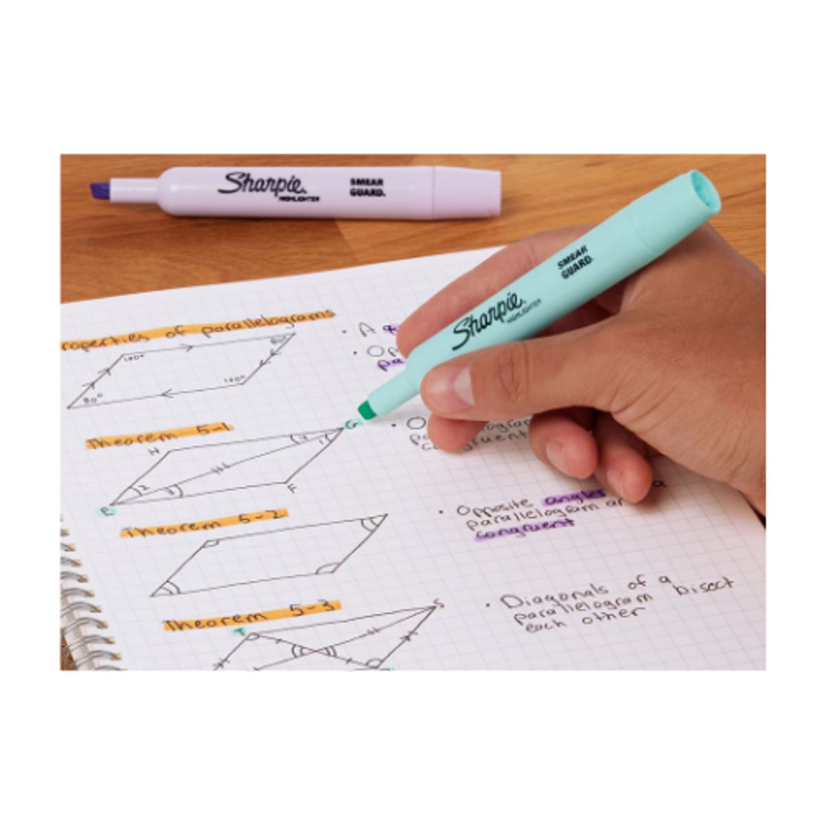 SHARPIE - Resaltador Sharpie Tank Colores Pasteles x4