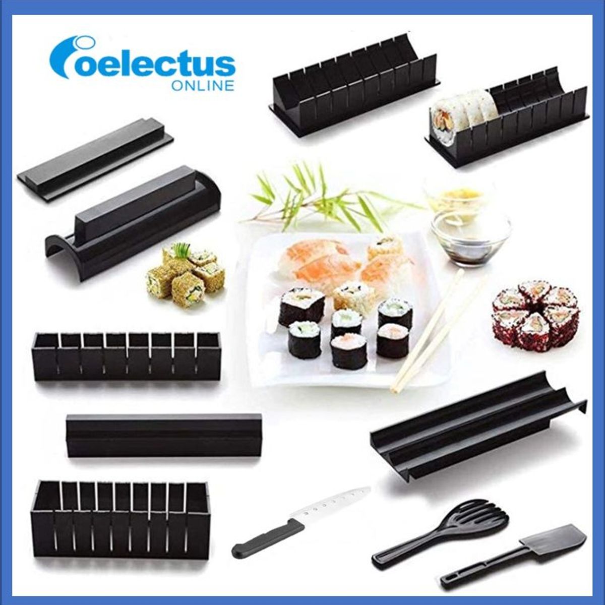 GENERICO - Set de utensilios para hacer Sushi o makis