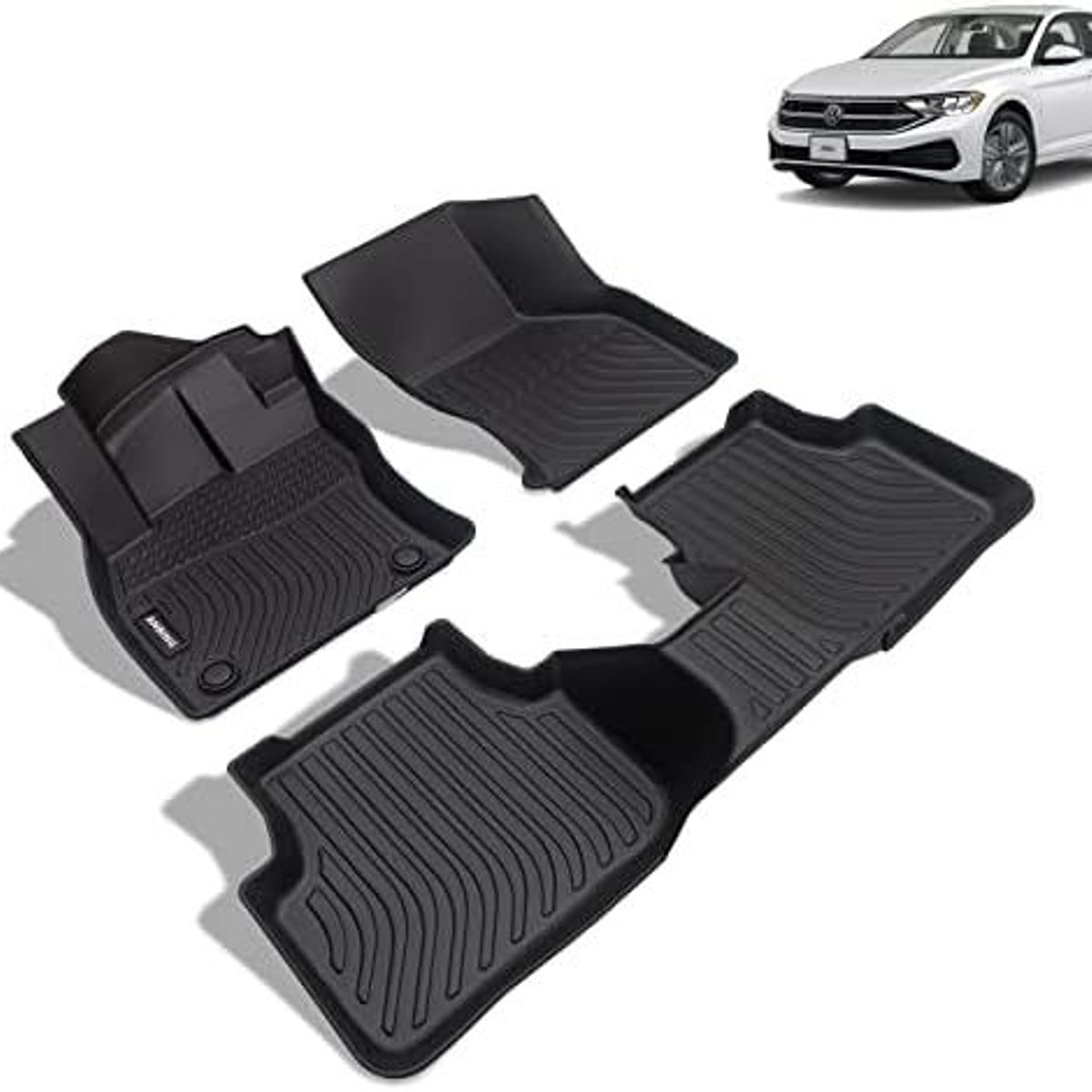 GENERICO - PISOS BANDEJA 3D VOLKSWAGEN JETTA 2019 2020 2021 2022 2023