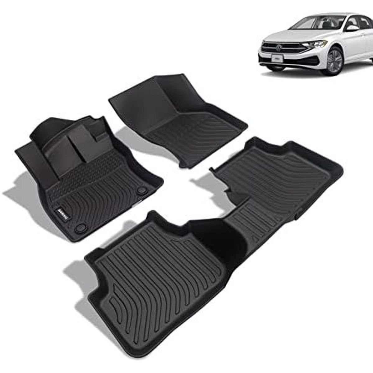 GENERICO - PISOS BANDEJA 3D VOLKSWAGEN JETTA 2019 2020 2021 2022 2023