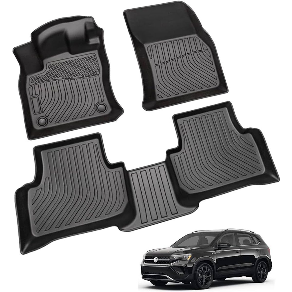 GENERICO - PISOS BANDEJA 3D VOLKSWAGEN TAOS 2022 2023