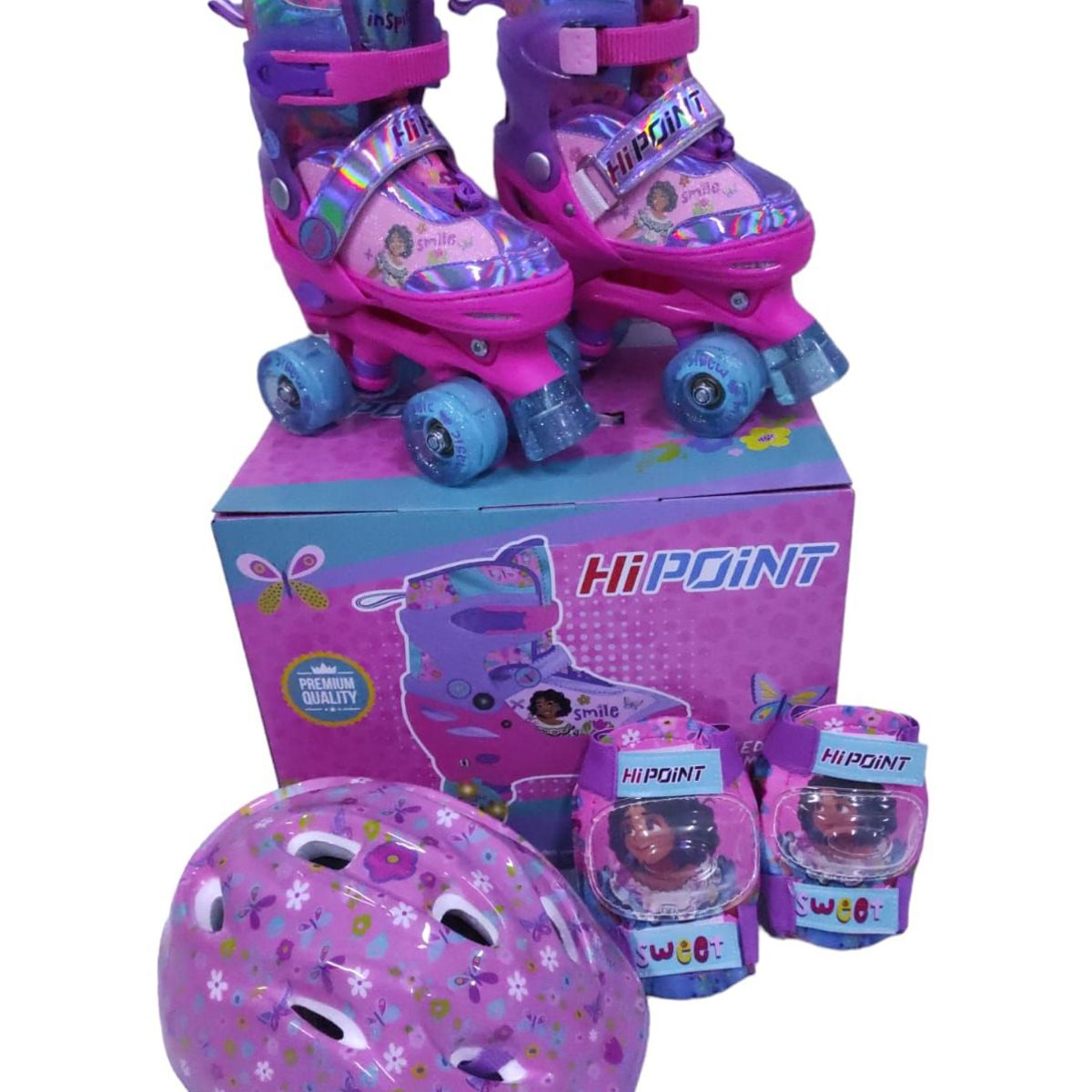 GENERICO - PATIN 4 RUEDAS HI POINT TALLA S