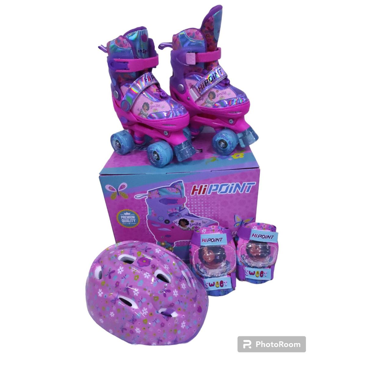 GENERICO - PATIN 4 RUEDAS HI POINT TALLA S