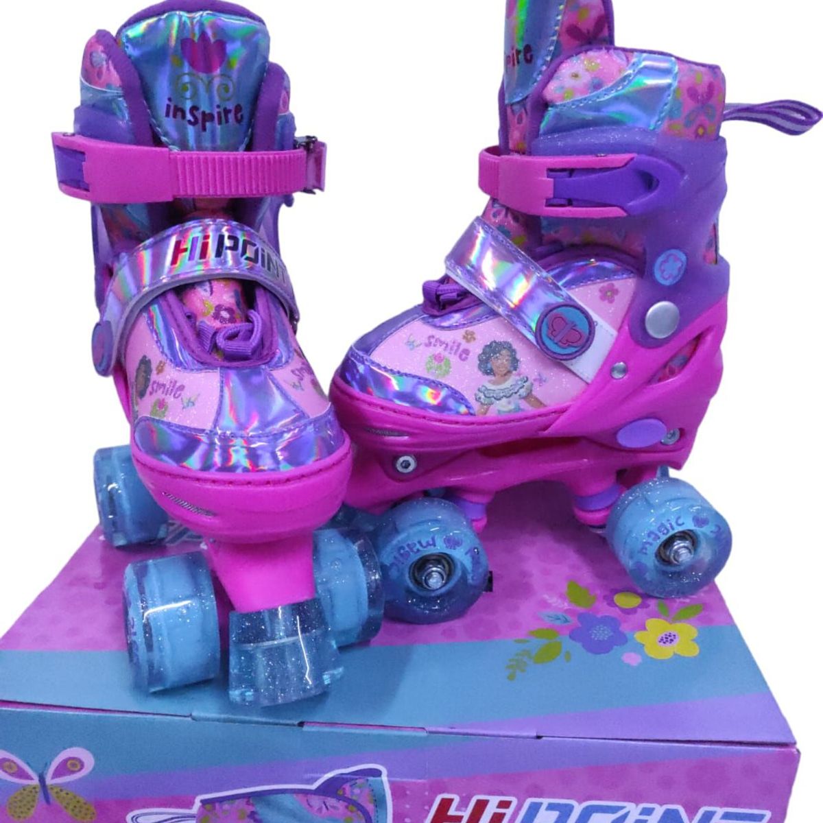 GENERICO - PATIN 4 RUEDAS HI POINT TALLA S