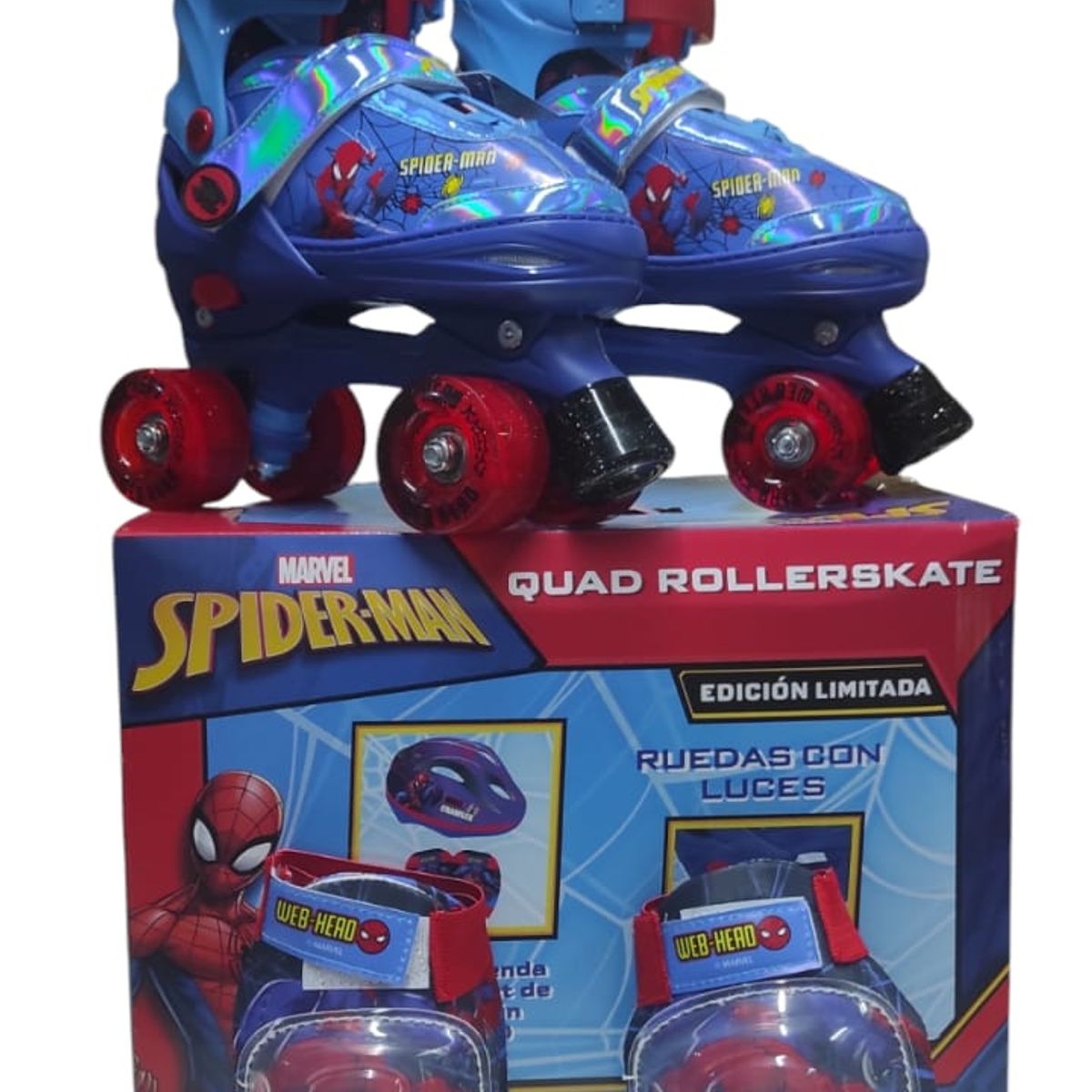 MARVEL - PATINES 4 RUEDAS SPIDER-MAN TALLA S