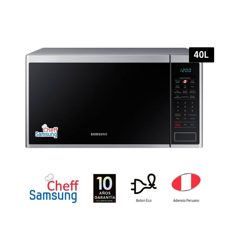 SAMSUNG - Microondas Samsung 40 Litros.